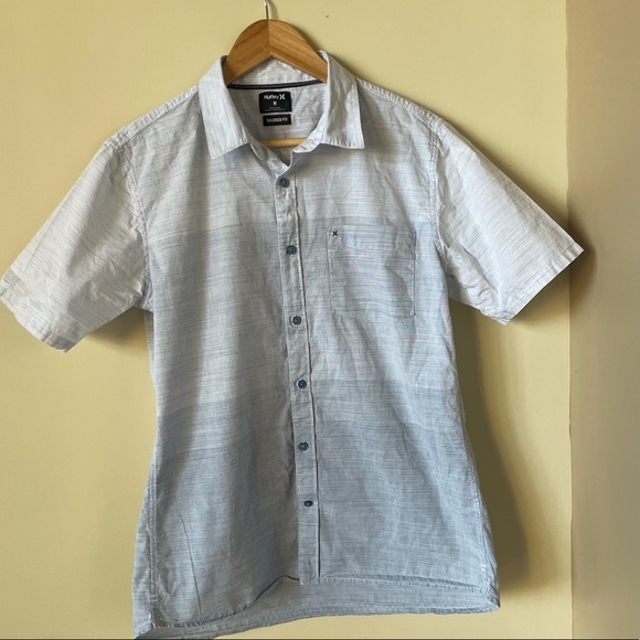 HURLEY, Short Sleeve, Button Up, Size M “Tailored Fit” - Picture 2 of 9